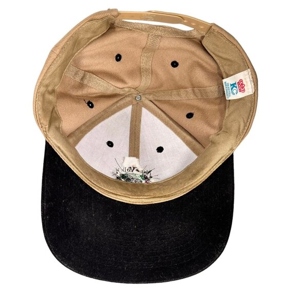 Napa Valley Wine Train Snapback Hat Cap Embroidered KC Beige Black - Picture 4 of 8